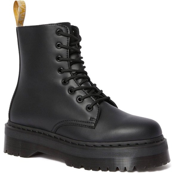 Dr. Martens Shoes - BRAND NEW-all black vegan platform jadon dr. marten size 8
